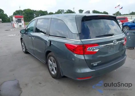 2018 Honda Odyssey Exl z USA, uszkodzony, nr VIN 5FNRL6H74JB096849
